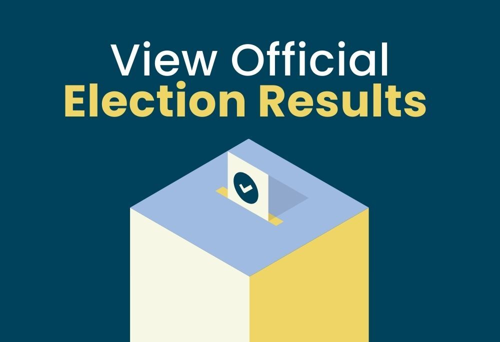 Official election results.